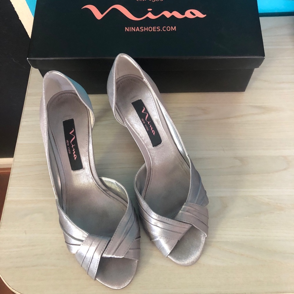 NINA Low Heels - Worn Only Once! 6.5M